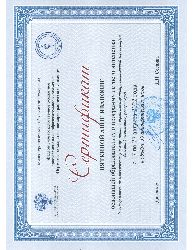 Сертификат Вяткина Анна ХУ 2022